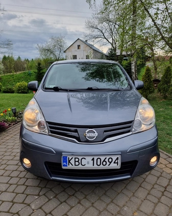 Nissan Note cena 16500 przebieg: 120000, rok produkcji 2009 z Szepietowo małe 301